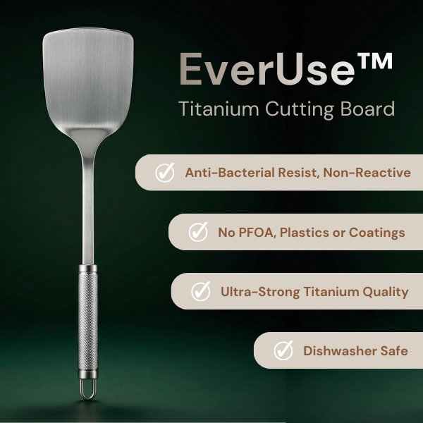 Welmade Titanium Utensils Set