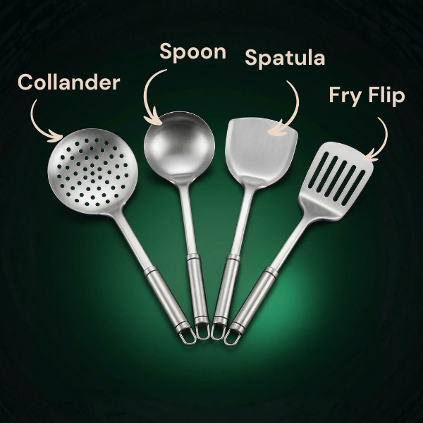 Welmade Titanium Utensils Set