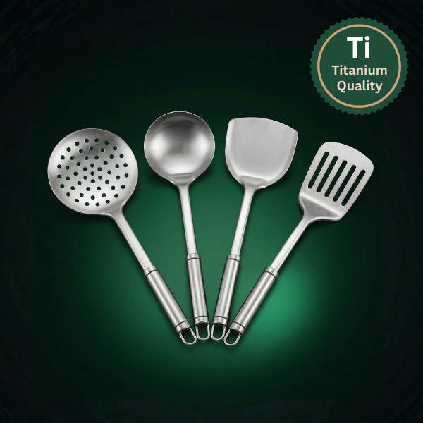 Welmade Titanium Utensils Set